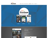iConcierge Website Landing Page Design