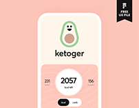 Ketoger + FREE TEMPLATE FOR UX WORKFLOW