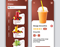Beverage Shop Brand App Design