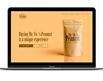 Brand Design Mr Vics Peanust / USA