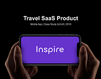 Inspire | Travel SaaS Product | Case Study | 2019