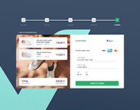 Daily UI Challenge #002 - Credit card checkout