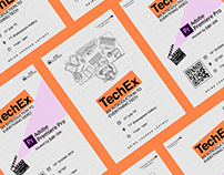 TechEx - Visual Identity and Poster Series