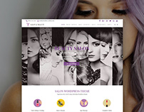 Salon WordPress Theme - Beauty Template