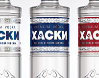 HUSKY Vodka. Redesign, 2016