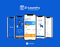 Z Laundry - Mobile App (UX Case Study)