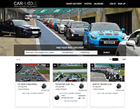 Car Event Management web portal on PHP Laravel