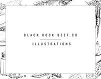 Black Rock Beef || Illustrations