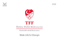 Türkiye Futbol Federasyonu - Web UX/UI Design