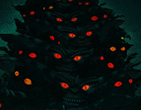 Gremlins in 4K Movie - Poster Design