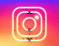Instagram - Neon Sign