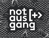 notausgang // festival branding