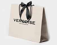 The logo and branding for a brand of clothin "VERODISE"