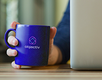 Corporate identity for IT company Objectiv