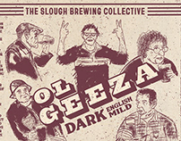 Old Geeza Folk Beer Label - The Slough