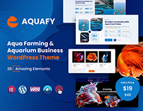 Aquafy – Aqua Farming Aquarium WordPress Theme