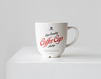 Free Logo Branding Coffee Cup Mockup