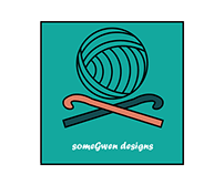 someGwen designs logo