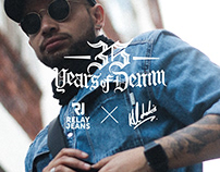 Relay Jeans X Keith Vlahakis: 35 Years of Denim Collab
