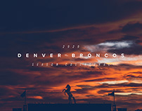 2020 Denver Broncos Season Collateral