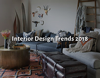 Interior Design and Furniture Trends in 2018