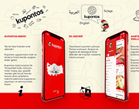 Kupontos APP Promotion and Brochure Design
