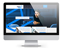 OSCE Prac medical exam branding and website design