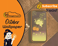 October Wallpaper Pack (Subscriber)