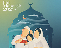 Eid Mubarak 2021 Poster