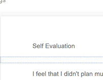 OTS_ Self Evaluation