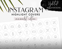 150 White Instagram Highlight Covers