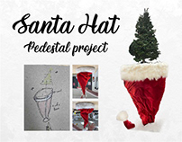 Santa Hat | 3D pedestal