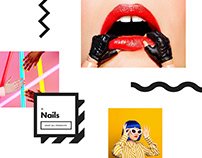 Nails Inc Website Concept