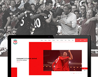 Liverpool FC (Website redesign)