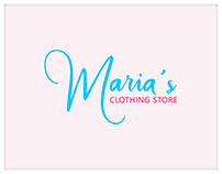 Logo Design | Maria Clothing Store | Versatile