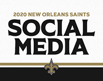 2020 - New Orleans Saints Social Media