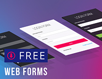 Great Looking Free Login Forms PSD