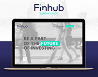 Finhub Technologies Landing Page