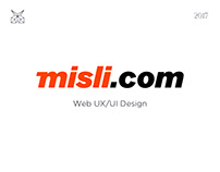Misli.com - UX/UI