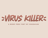 Virus Killer free font for commercial use