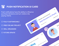 Push Notification UI Card