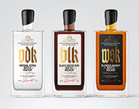 6 Spirits Bottles PSD Mockups