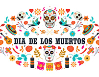Dia de Los Muertos illustrations