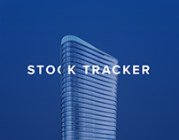 Stock Tracker - A desktop Fintech app concept