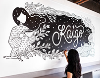 Kaigo Cafe Mural