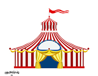 design for circus background
