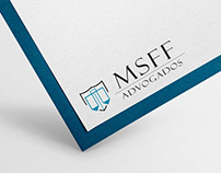Logotipo para advogados - MSFF ADVOGADOS