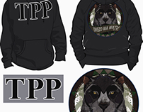 TPP logo hoodie design