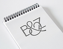 B & Z letter mark logo