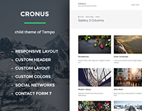 Cronus free WordPress Theme + Zeon WordPress Plugin